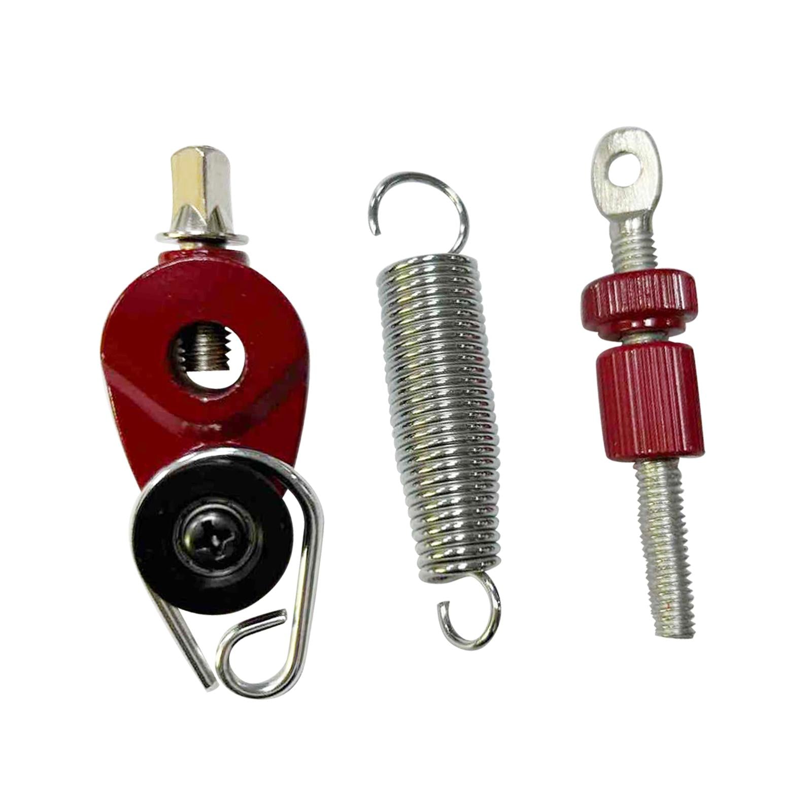 Pedal Spring Tensioner Drum Set Spring for Bass Drum Replacement DIY Parts Red