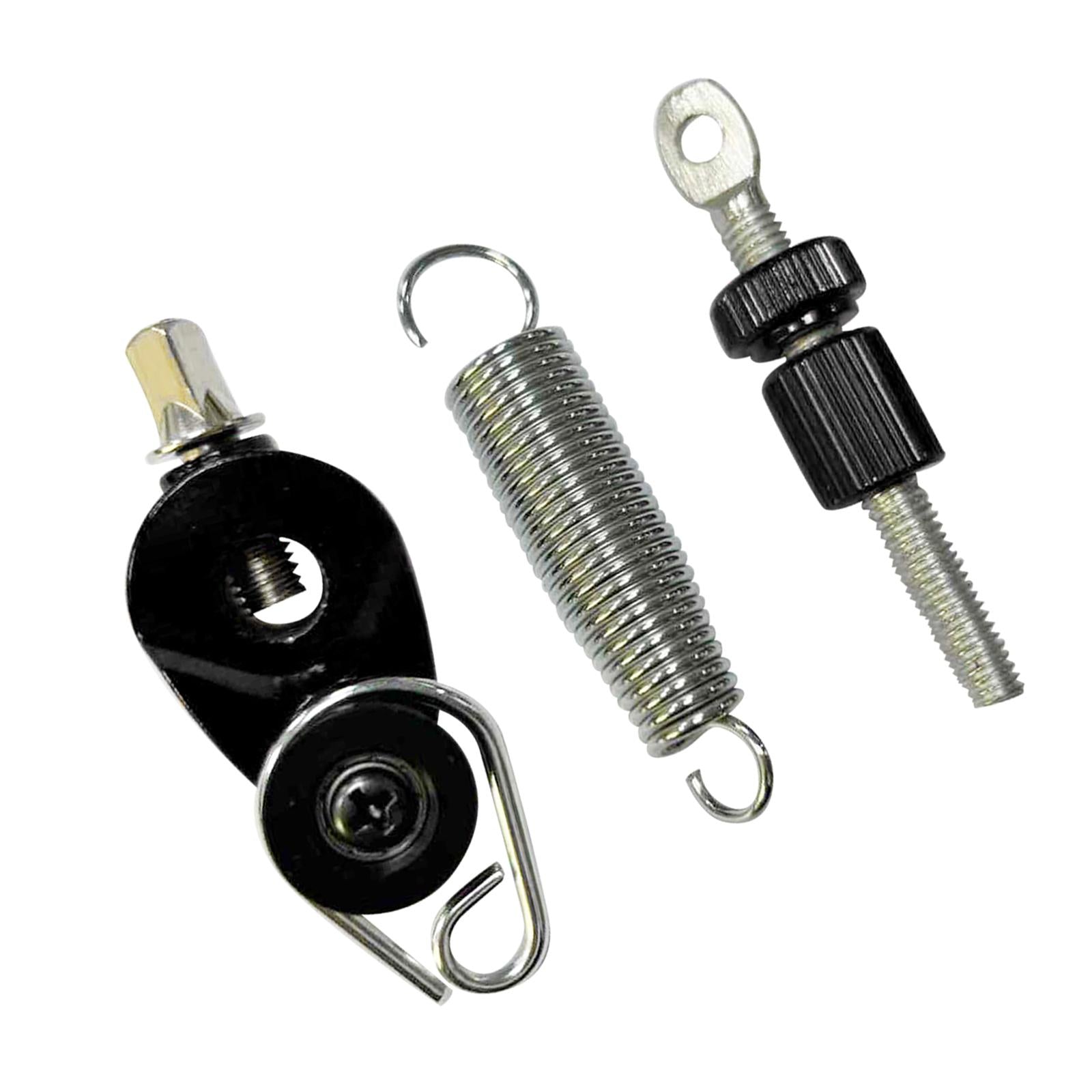 Pedal Spring Tensioner Drum Set Spring for Bass Drum Replacement DIY Parts Black