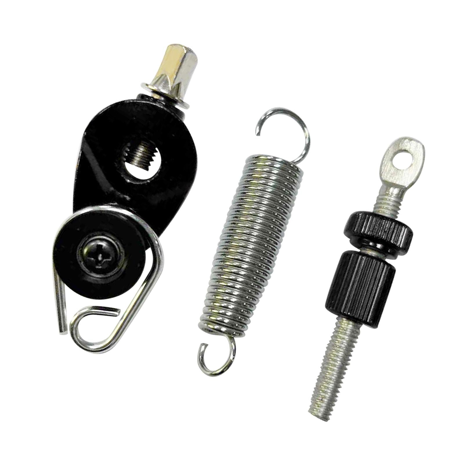Pedal Spring Tensioner Drum Set Spring for Bass Drum Replacement DIY Parts Black