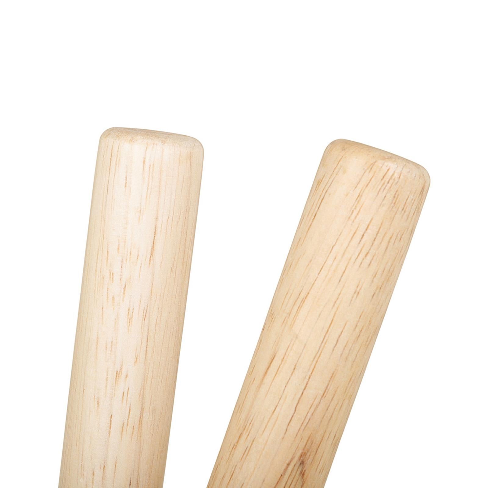 2x Drumsticks Musical Toy Wooden Drum Sticks for Beginner Kids Children