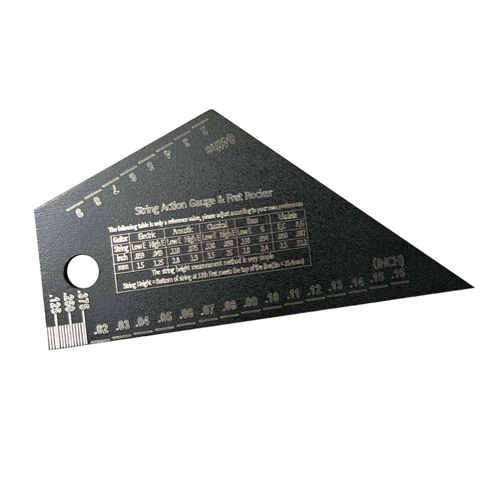 Guitar Fret Rocker Fret Level Tool for Acoustic Guitar Accessories