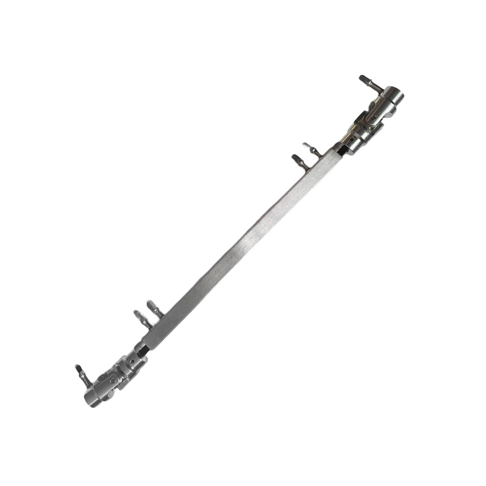 Heavy Duty Double Bass Drum Linkage Durable Sturdy for Percussion Instrument Silver Head
