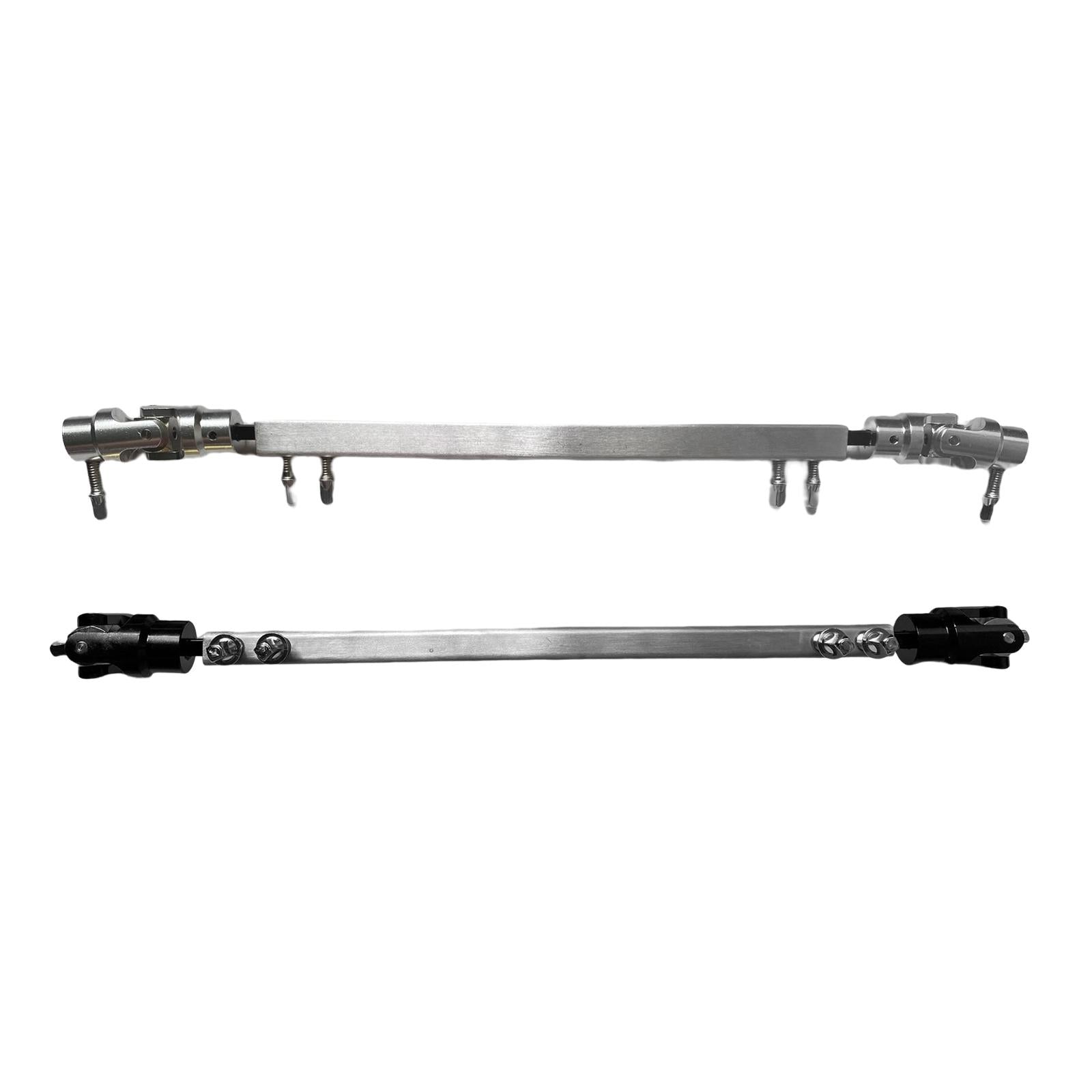 Heavy Duty Double Bass Drum Linkage Durable Sturdy for Percussion Instrument Silver Head