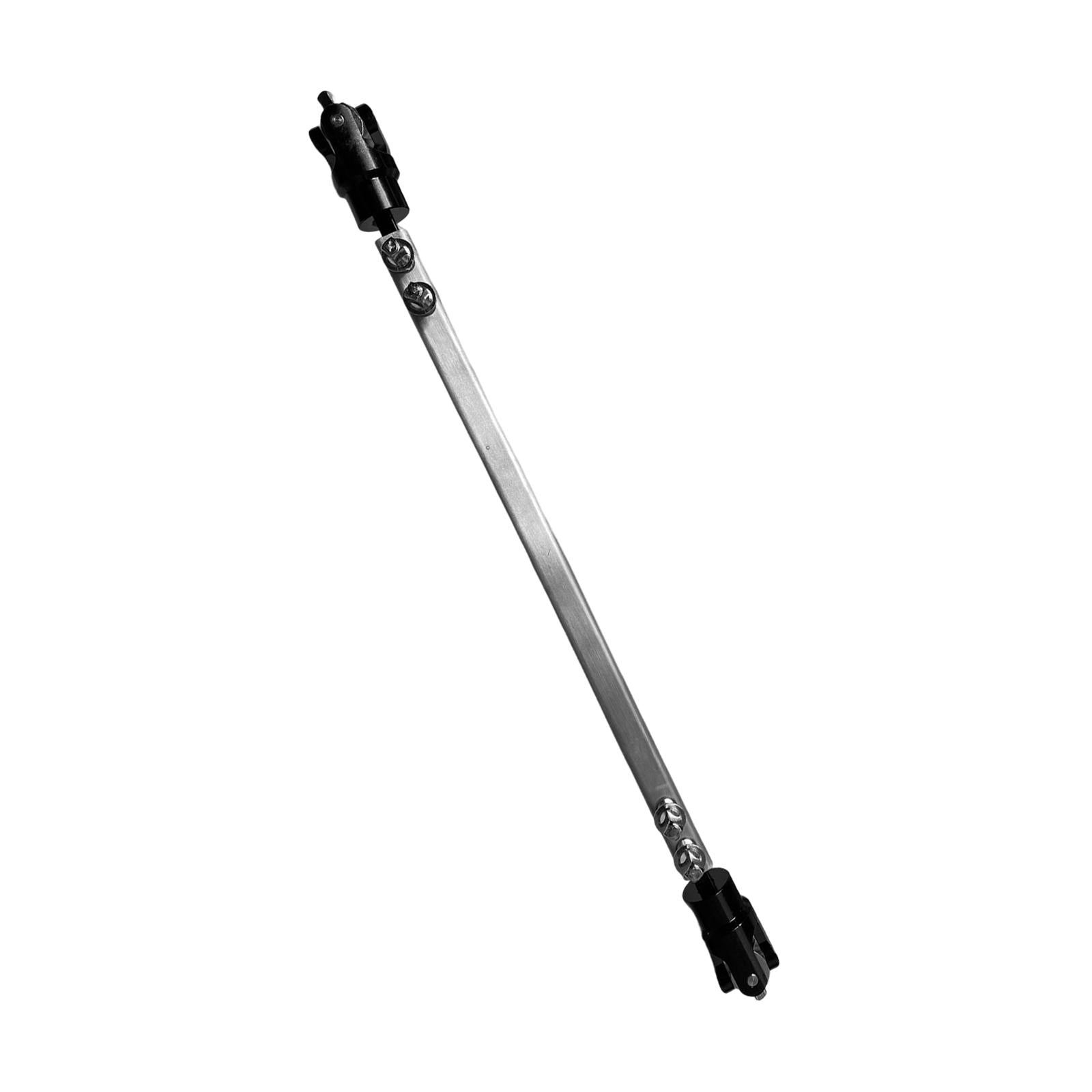 Heavy Duty Double Bass Drum Linkage Durable Sturdy for Percussion Instrument Black Head