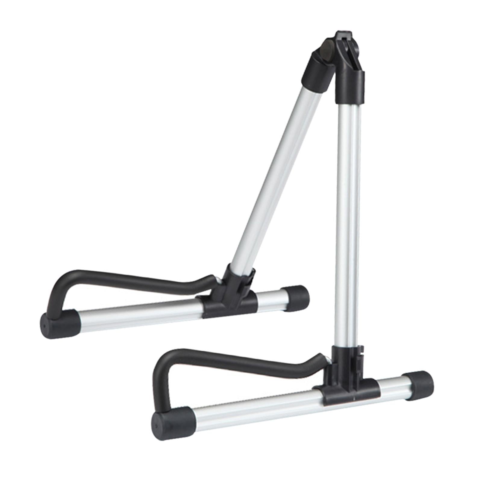 Guitar Stand Holder Aluminium Alloy Foldable Portable Accessories Sturdy Silver
