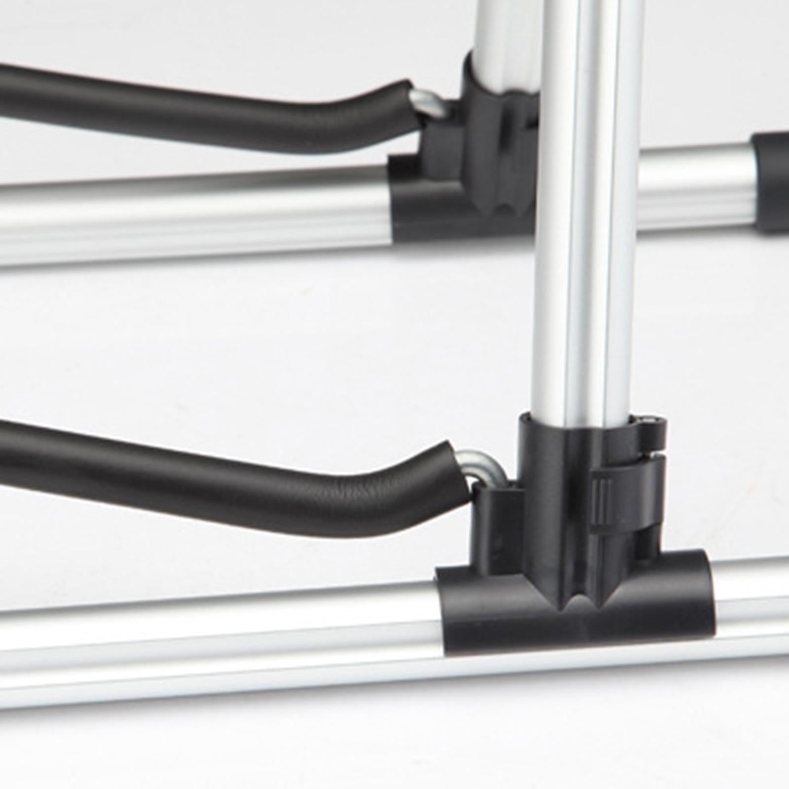 Guitar Stand Holder Aluminium Alloy Foldable Portable Accessories Sturdy Silver
