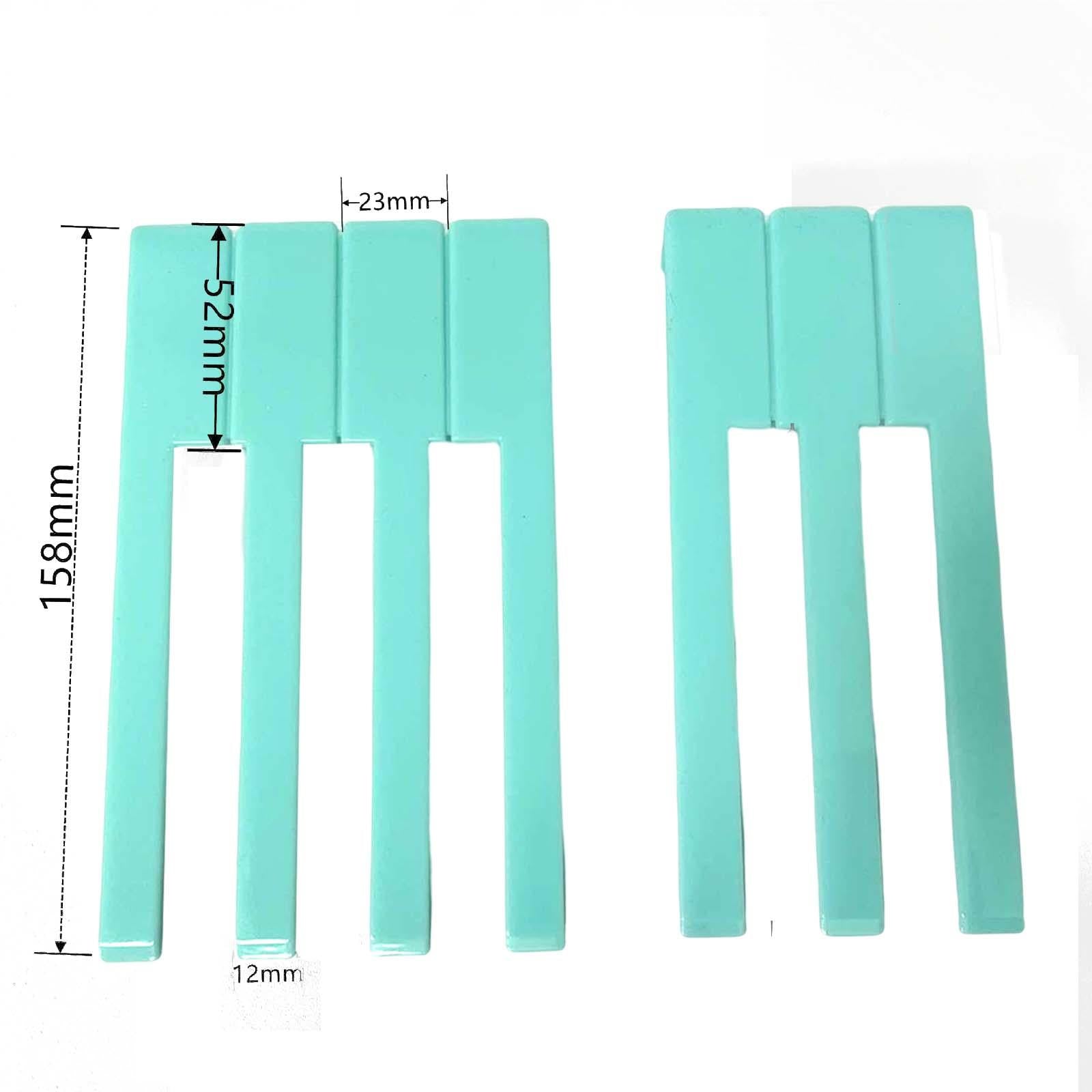 key Tops Repair PVC Accessories Replacement Keyboard Instruments Blue
