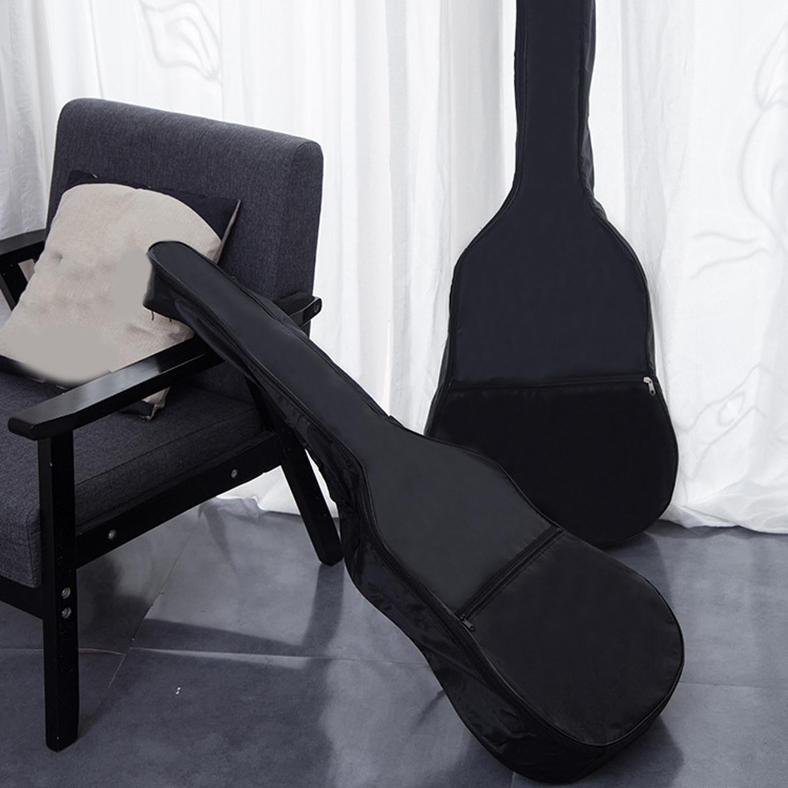 Guitar Case Gig Bag Hemming Design with Strap for books Accessories