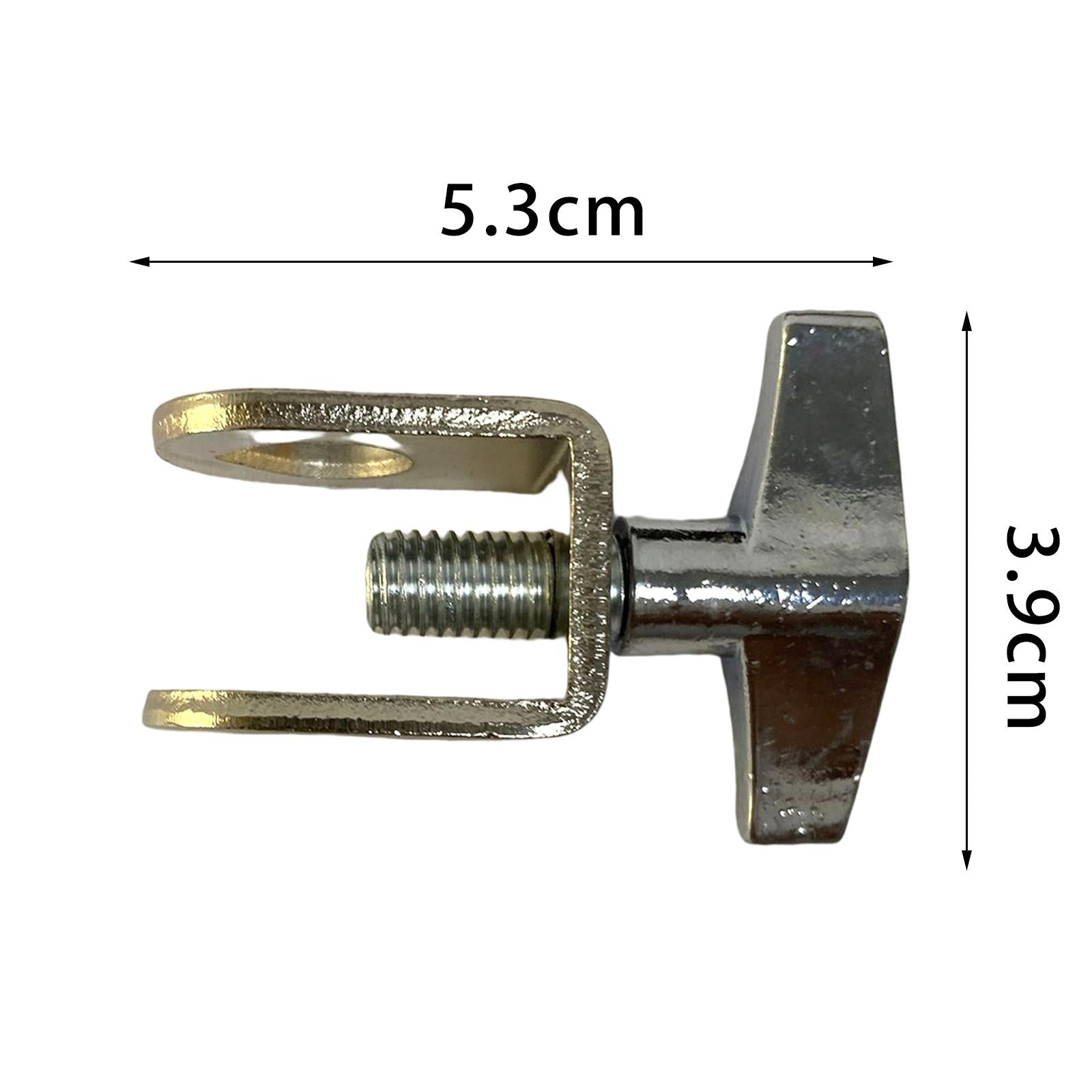 Bass Drum Cowbell Holder Clamp Handbell Cowbell Support for Drummer Gifts