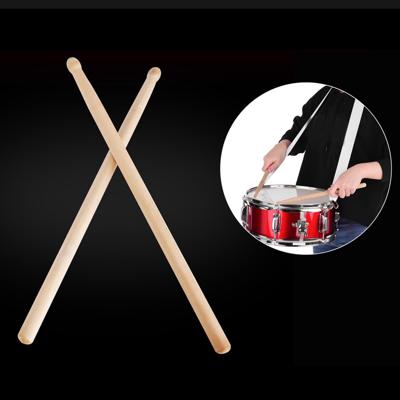 Wooden Drum Sticks Musical Instrument Accs for Snare Drums Lotus Drums