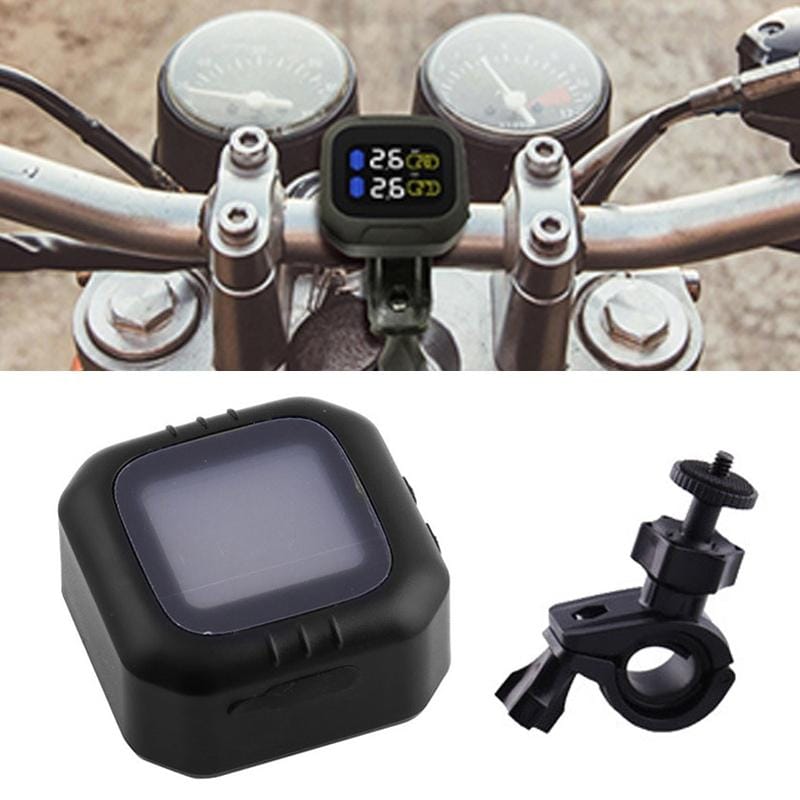 Motorcycles Tire Air Pressure Inflator Gauge Vehicle Tester Inflation Monitoring