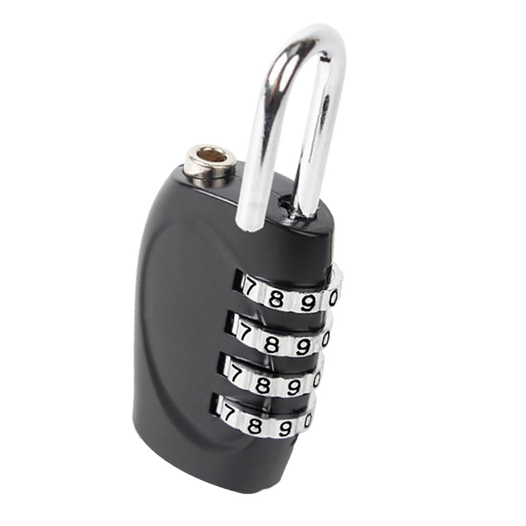 TSA Approved 4-Digit Combination Lock Code Padlock Travel Bag and Gym Locker