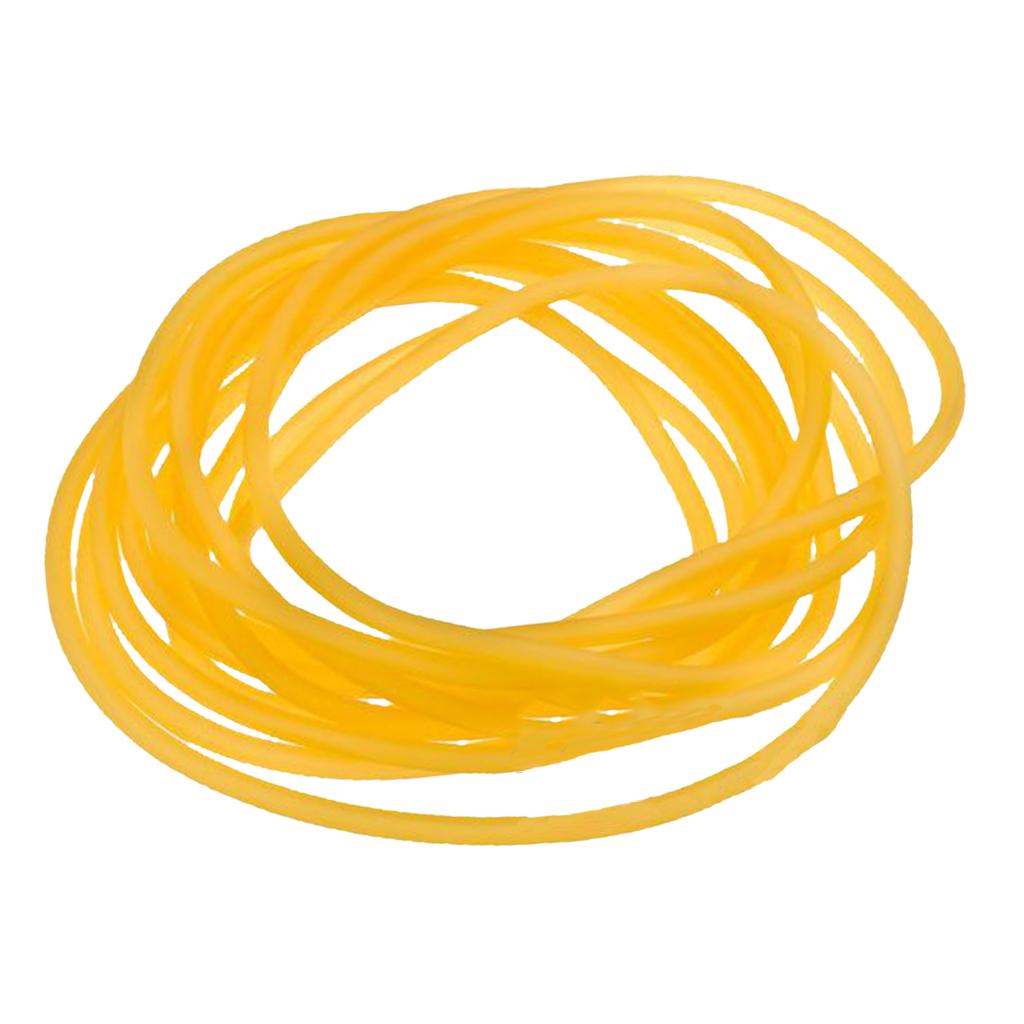 Latex Rubber Tubing Speargun Band  Tube dia 0.24×0.35inch 98ft