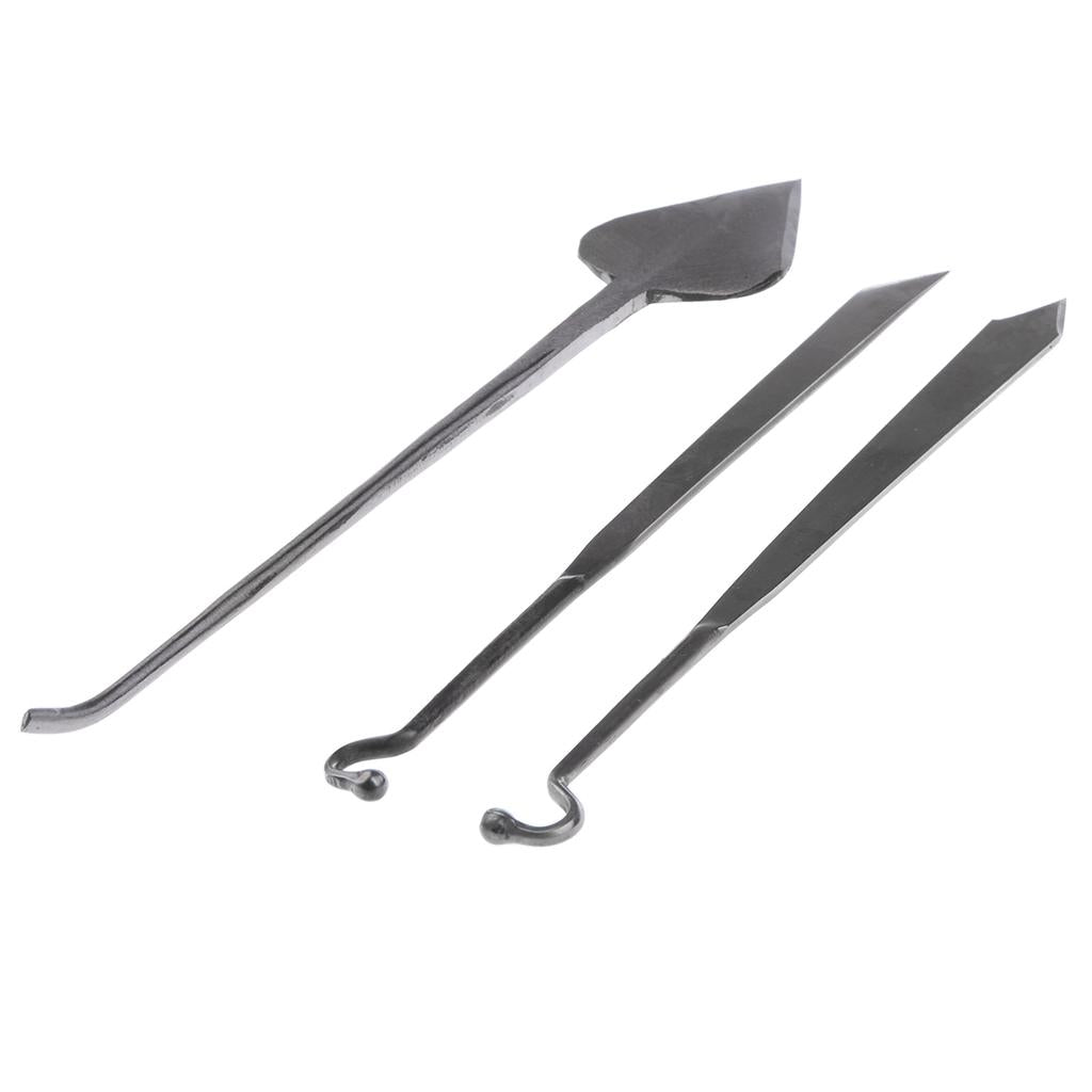 Set of 3 Piglet Castration Knife Farm Animal Pet Veterinary Instrument