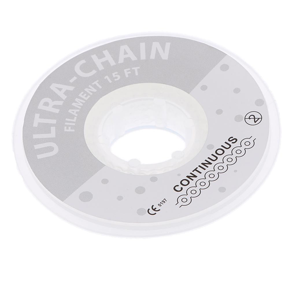 Dental Orthodontic Power Chain Elastic Rubber Band Long Spool Clear