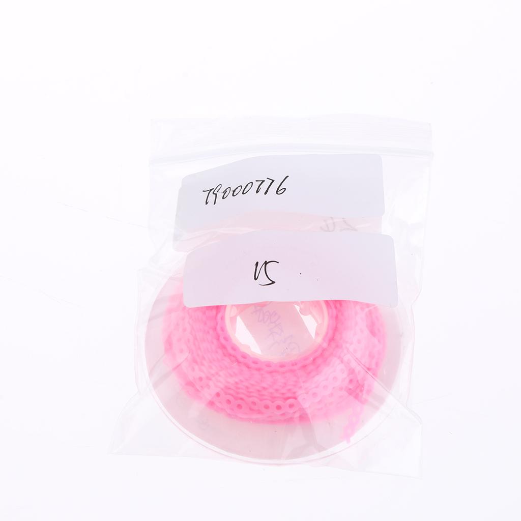 Dental Orthodontic Power Chain Elastic Rubber Band Long Spool Pink
