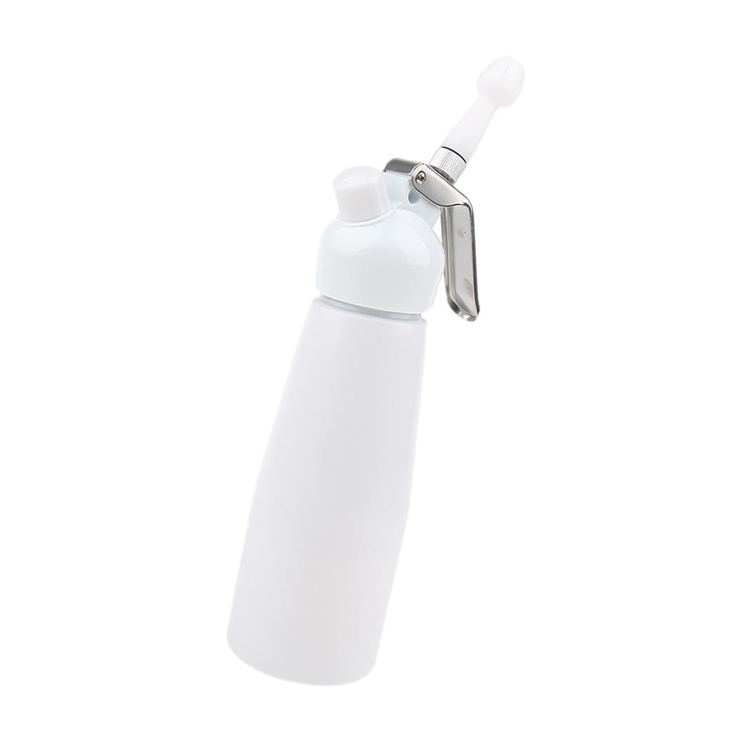 Aluminium Alloy Butter Cream Whipper Dispenser Coffee Dessert 0.5L White