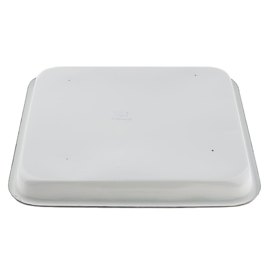 Laboratory  Instrument Disinfection Sterilization Tray Enamel 25x30cm