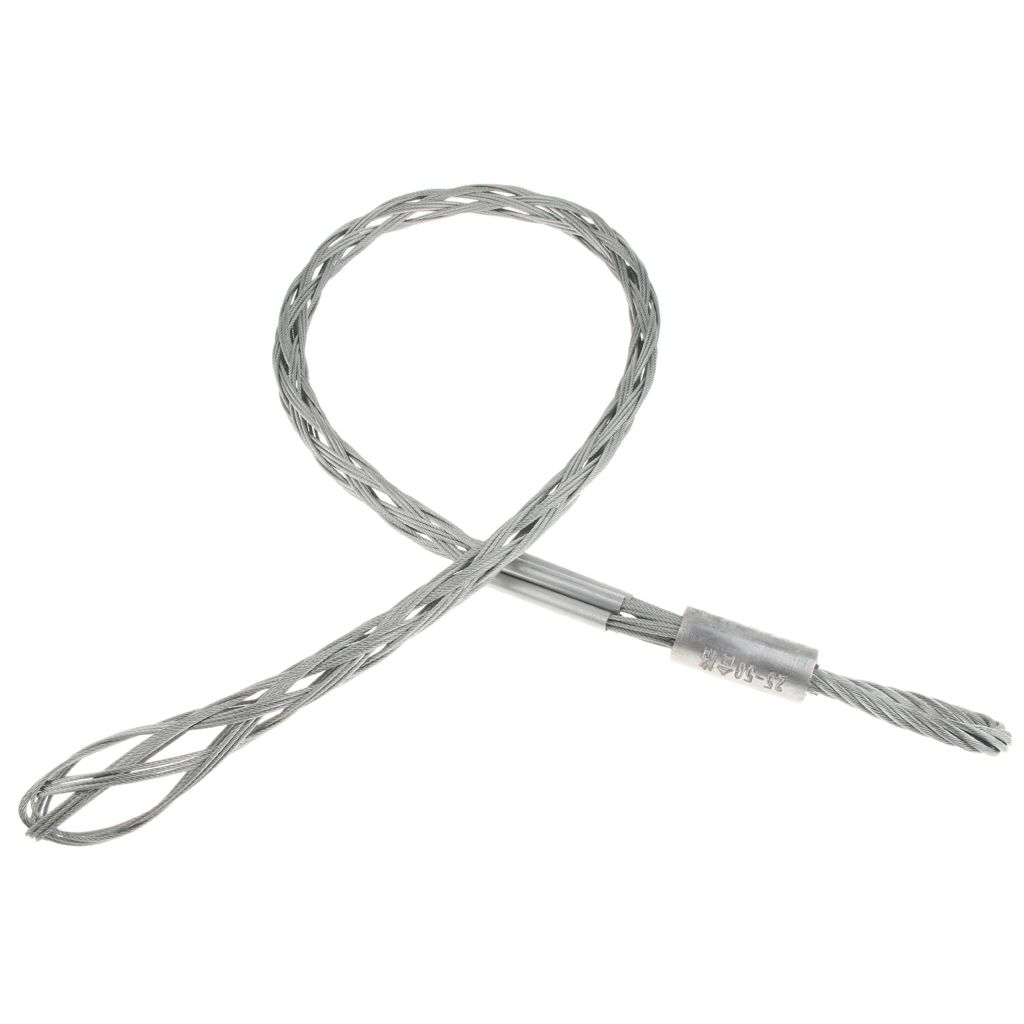 Galvanized Steel Cable Wire Grip Pulling Socks 25-50mm Cable Puller