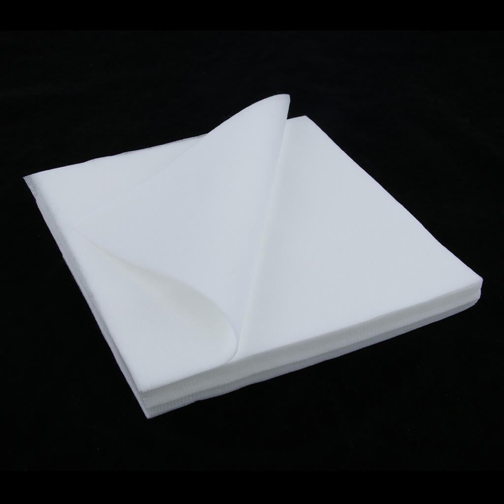100PCS Non-woven Fabric Semen Gel Filters for Vet Animal Livestock Breeding