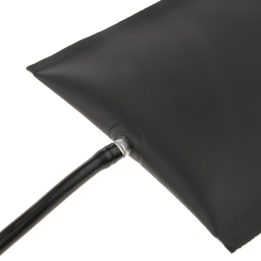 Air Pump Wedge Inflatable Leveling Alignment Shim Bag Tool 15x15cm Black