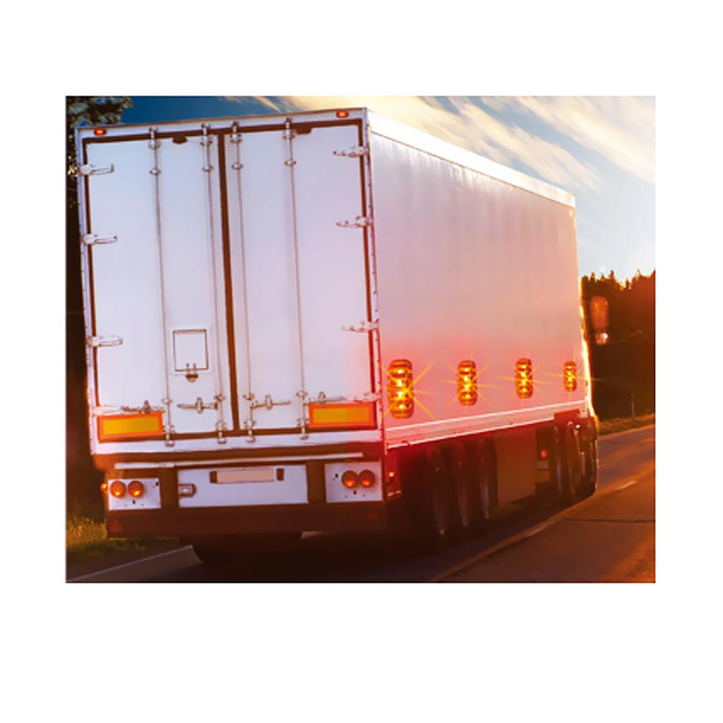 LED Rechargeable Warning Flares Emergency Roadside Flashing Warning Lights