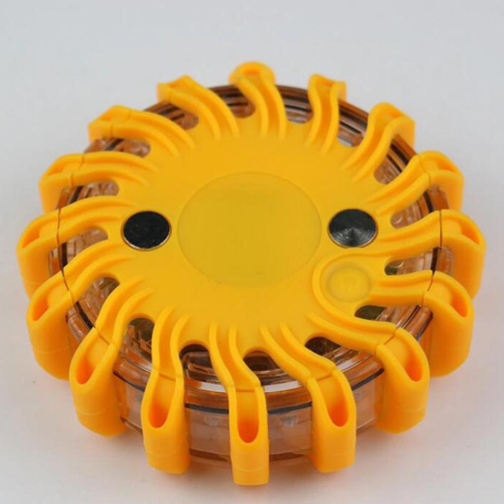 LED Rechargeable Warning Flares Emergency Roadside Flashing Warning Lights