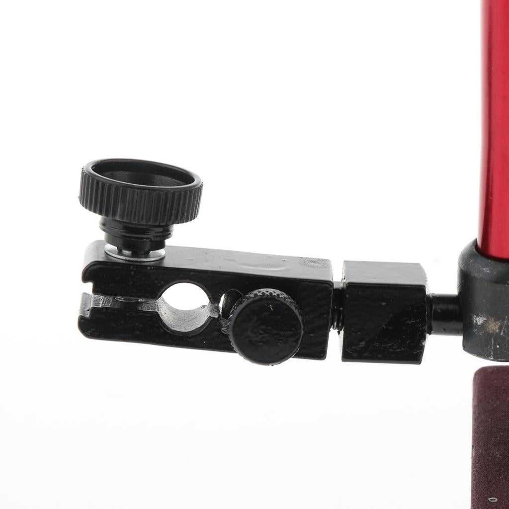 Heavy Duty 8mm Dial Gage Holder Magnetic Mag Base On Off Tool Stand red
