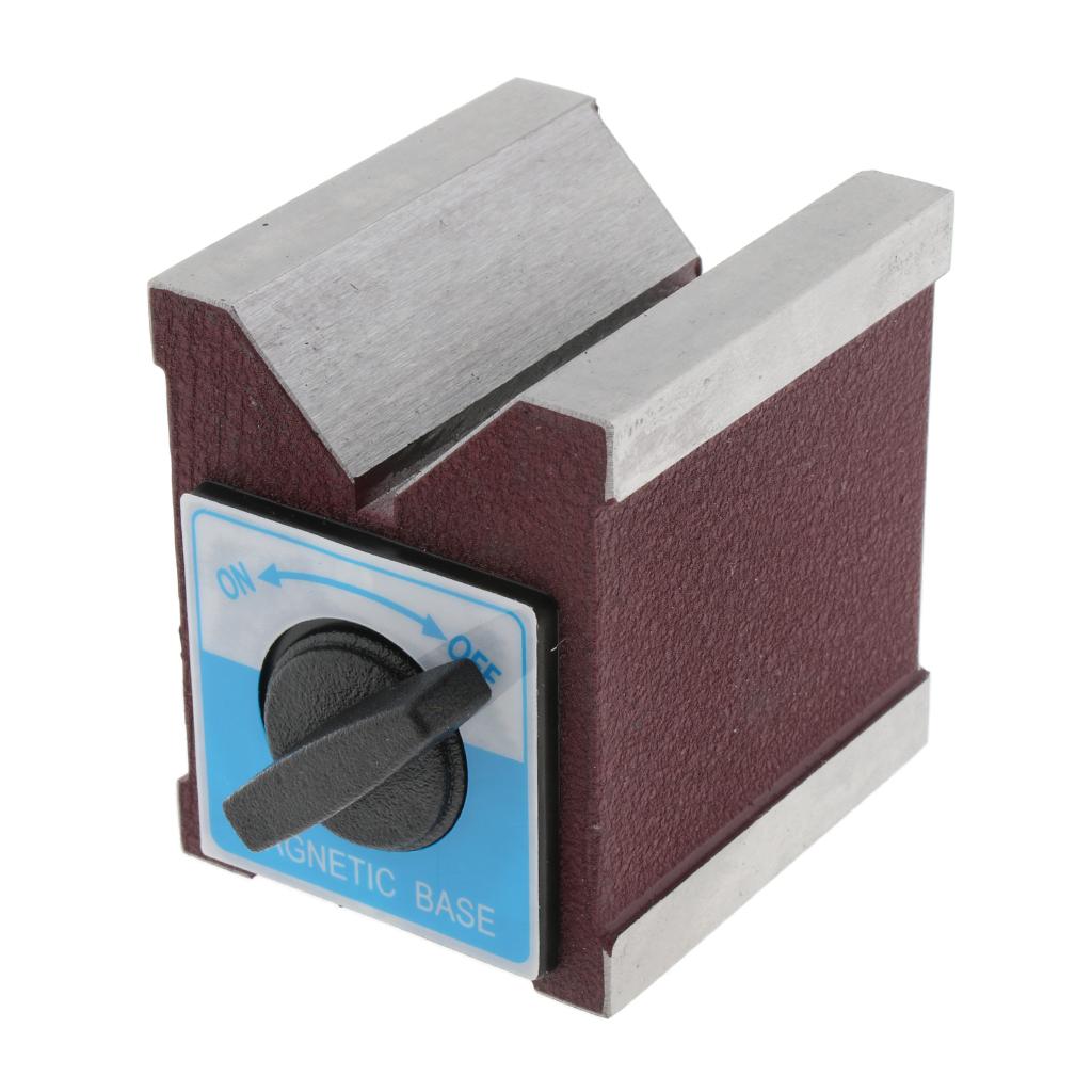 Magnetic V Block Vee Block with ON OFF Switch Magnetic Base Workholding Tool