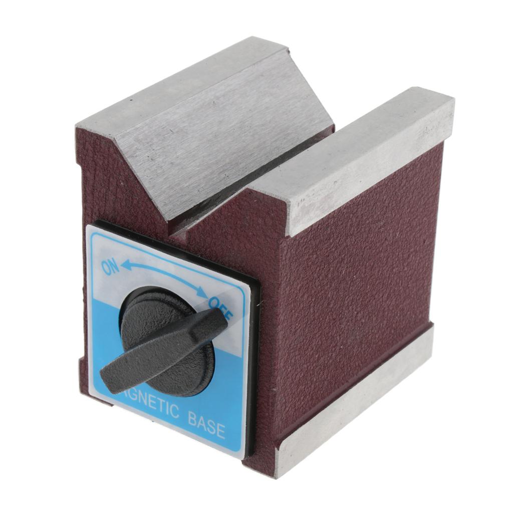 Magnetic V Block Vee Block with ON OFF Switch Magnetic Base Workholding Tool