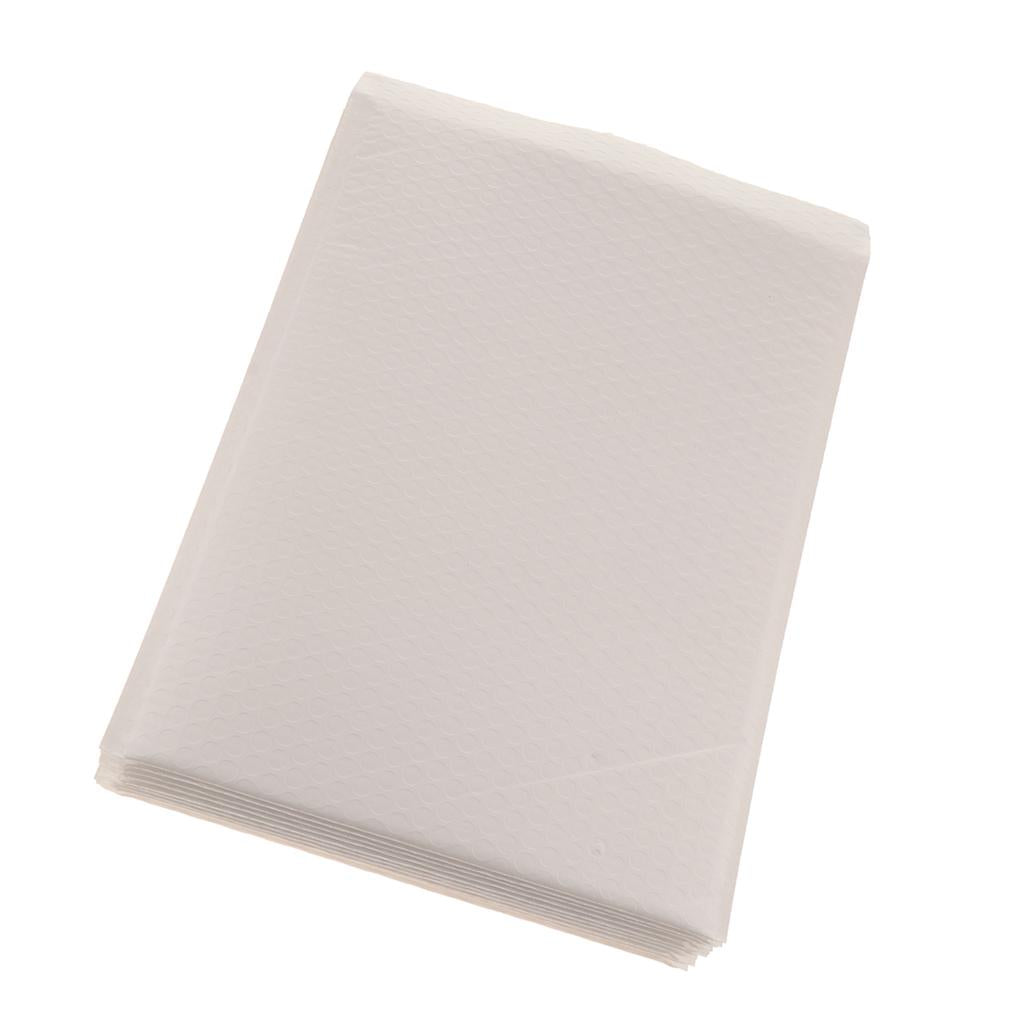 10pieces White Bubble Mailers Self Seal Padded Envelopes  28x37cm
