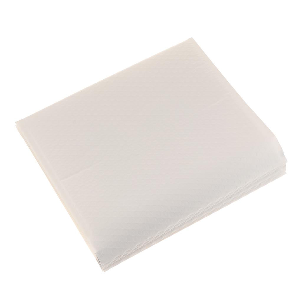 10pieces White Bubble Mailers Self Seal Padded Envelopes  38x27cm