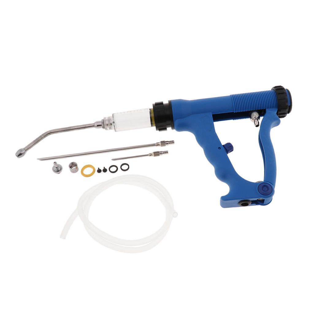 Reusable Livestock Veterinary Automatic Injection Syringe Injector 10ML A