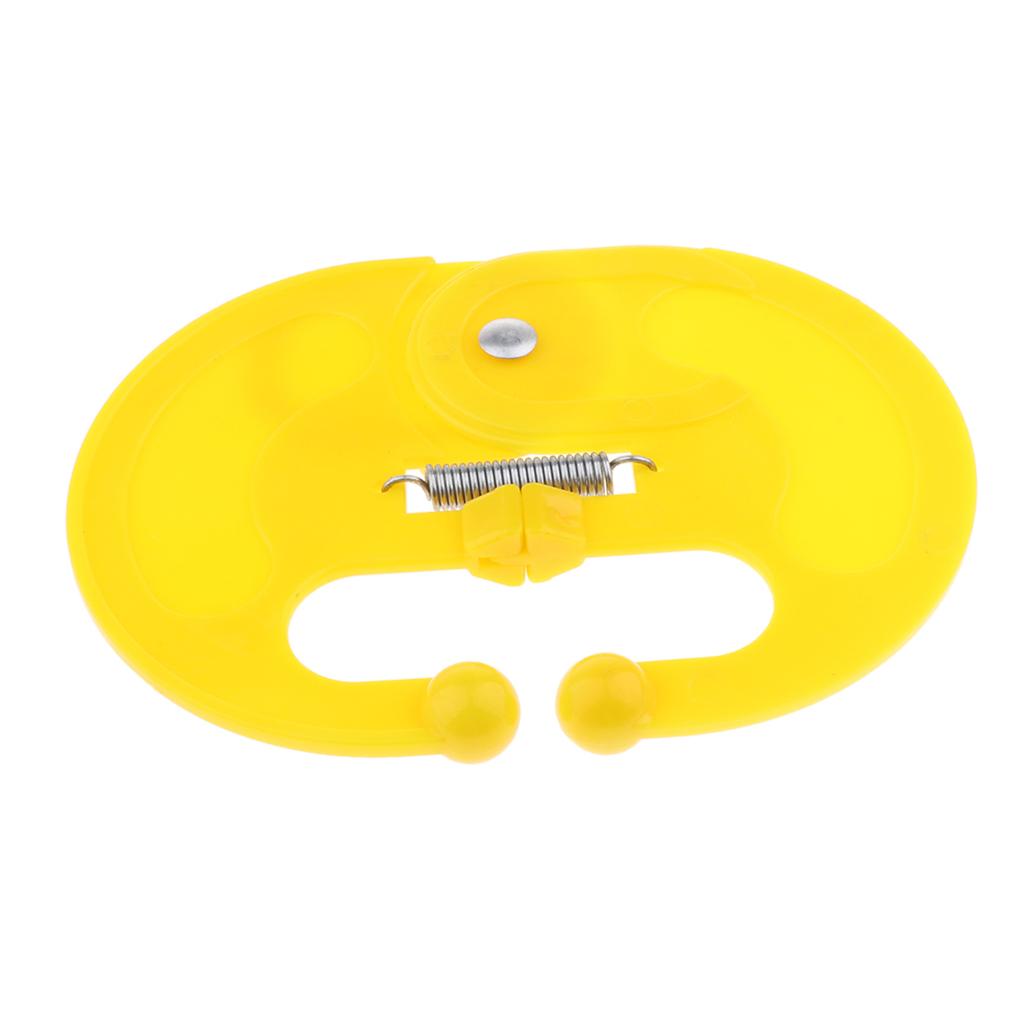 1Pc Plastic Weaner Anti Sucking Calf Cow Cattle Milking Stops Sucking Yellow