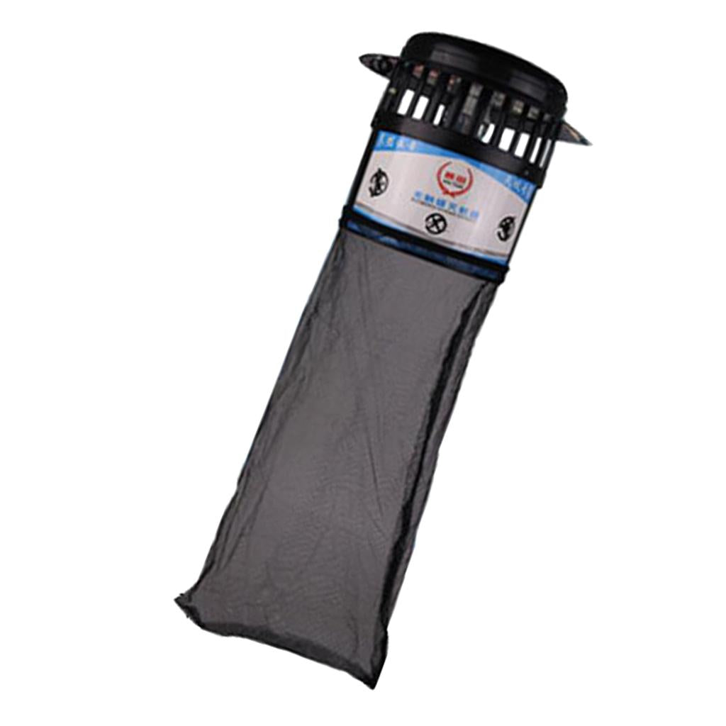 Killer Insect Fly Inhaler Trap Lamp Catcher Light 60x17cm Mesh Bag