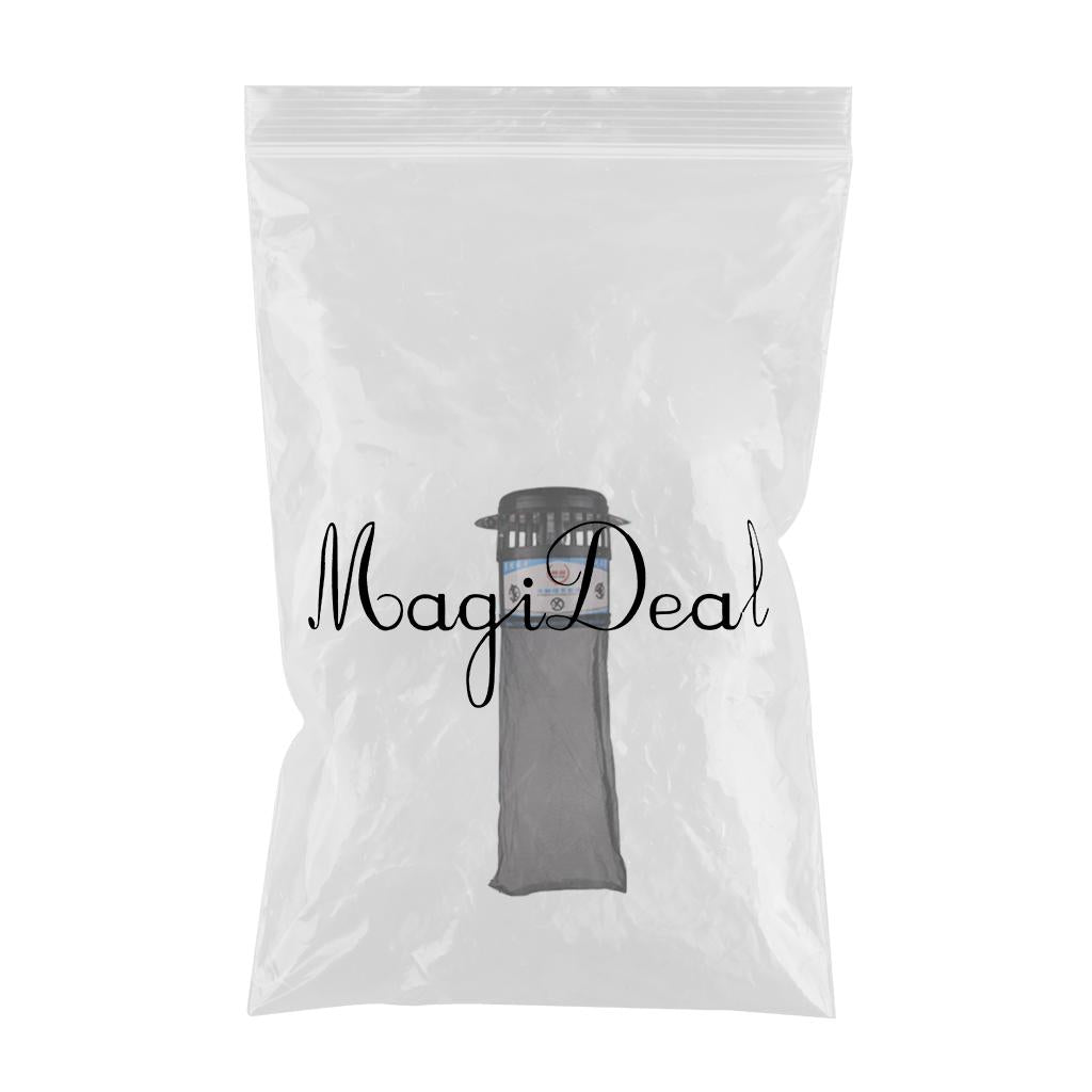 Killer Insect Fly Inhaler Trap Lamp Catcher Light 60x17cm Mesh Bag