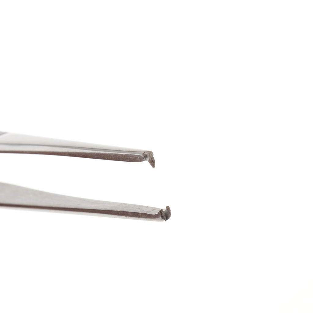 Long Stainless Steel Straight Tweezers for Detailed Work 14cm Length B
