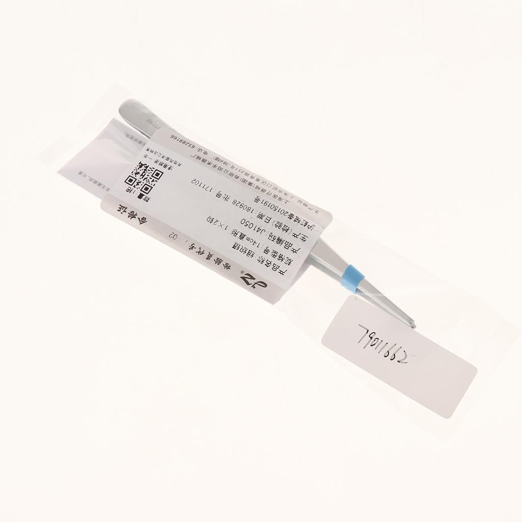 Long Stainless Steel Straight Tweezers for Detailed Work 14cm Length B