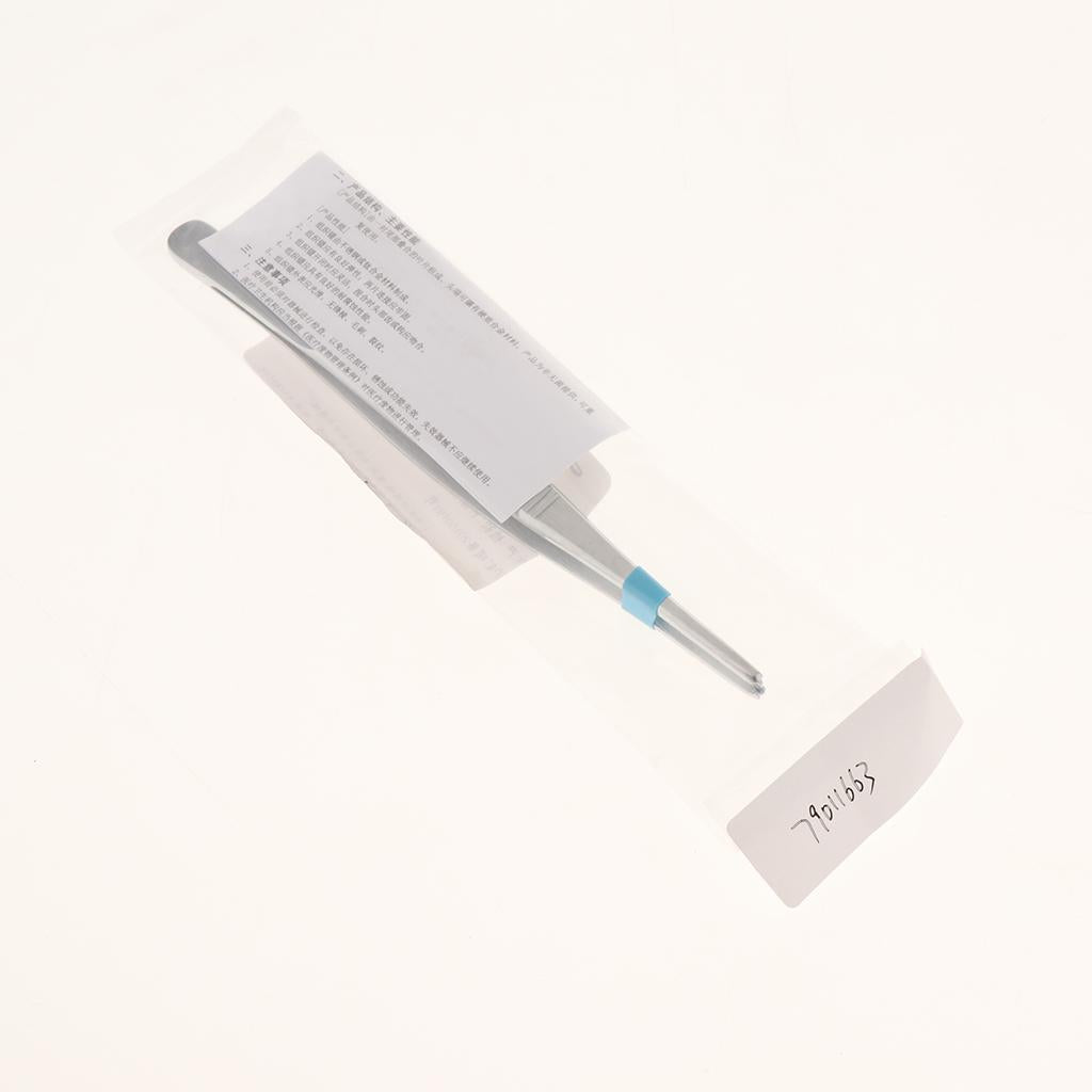 Long Stainless Steel Straight Tweezers for Detailed Work 16cm Length B