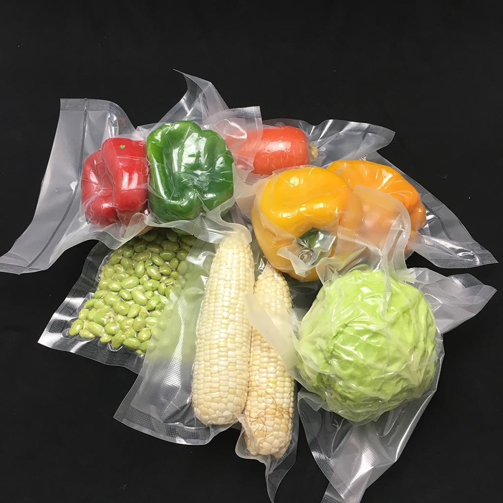 100pcs Clear Vacuum Packaging Bag Plastic Freshness Protection Bag 20×30cm