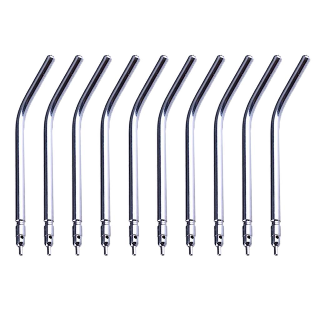10 Piece Dental Air Water Triple Spray Durable Steel Nozzle Alloy Tips Tube