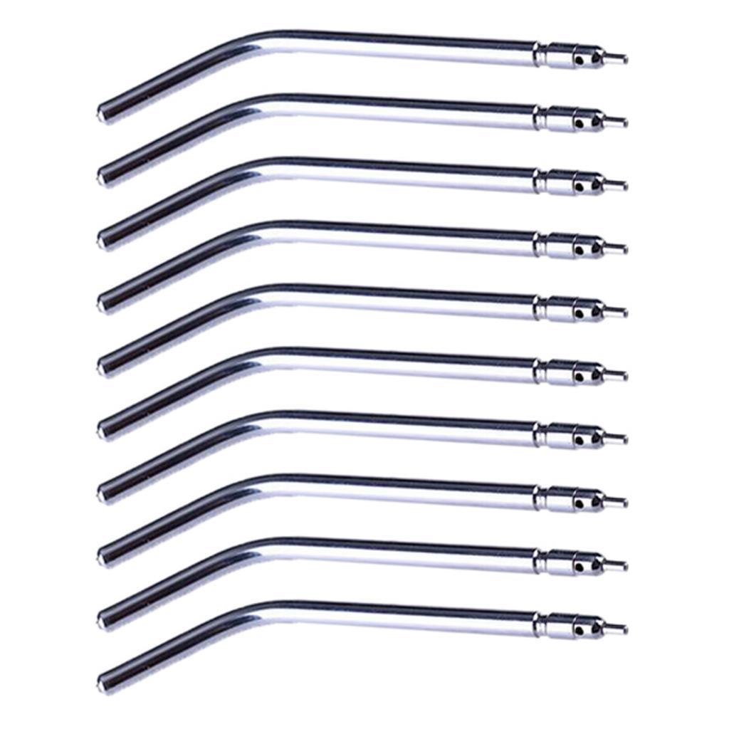 10 Piece Dental Air Water Triple Spray Durable Steel Nozzle Alloy Tips Tube