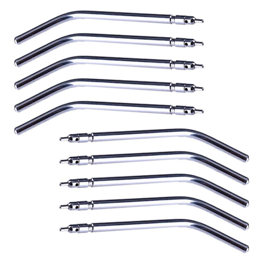 10 Piece Dental Air Water Triple Spray Durable Steel Nozzle Alloy Tips Tube