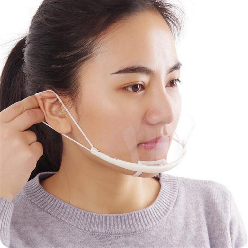 10x Mouth Guard Spit Shield Cover Restaurant Catering Sanitary Protection