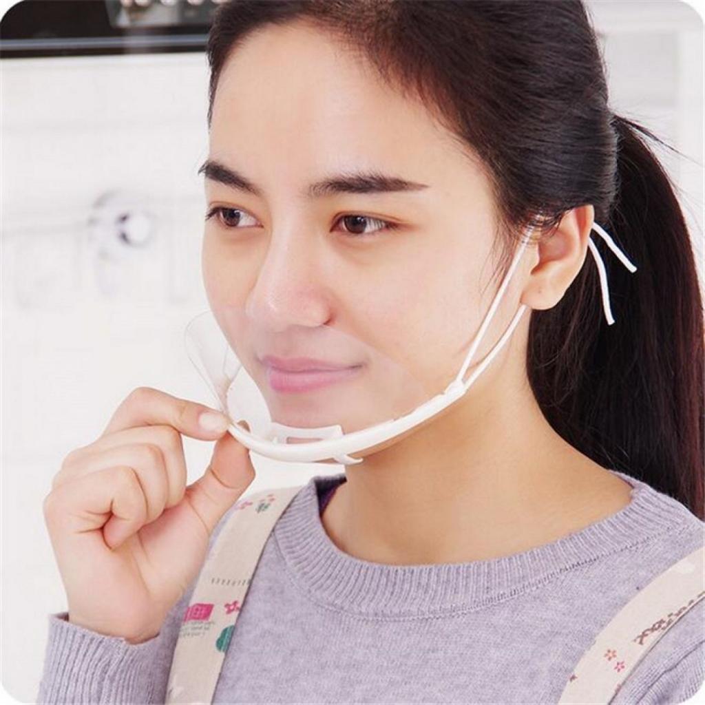 10x Mouth Guard Spit Shield Cover Restaurant Catering Sanitary Protection