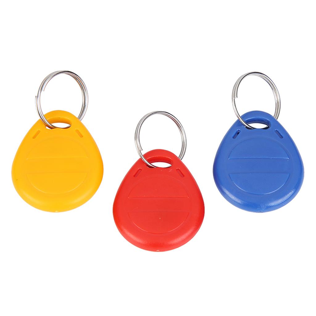 RFID Reader Writer 125khz RFID Writer EM4100 Handheld 3Pcs Fob Tags