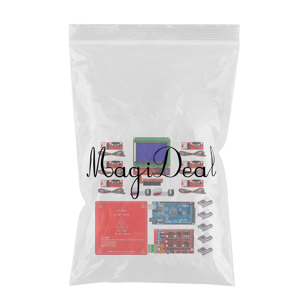 Ramps 1.4 Kit Mega 2560 r3 + Heatbed MK2B + 12864 LCD Controller 3D Printer