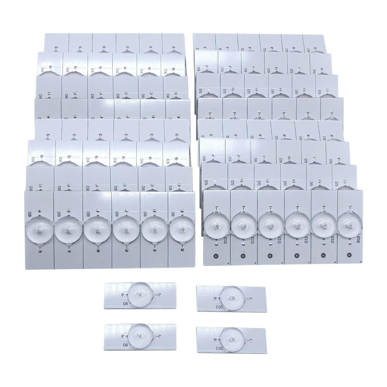 SMD Lamp Beads with Optical Lens Fliter for 32-65 LED  50pcs 3V