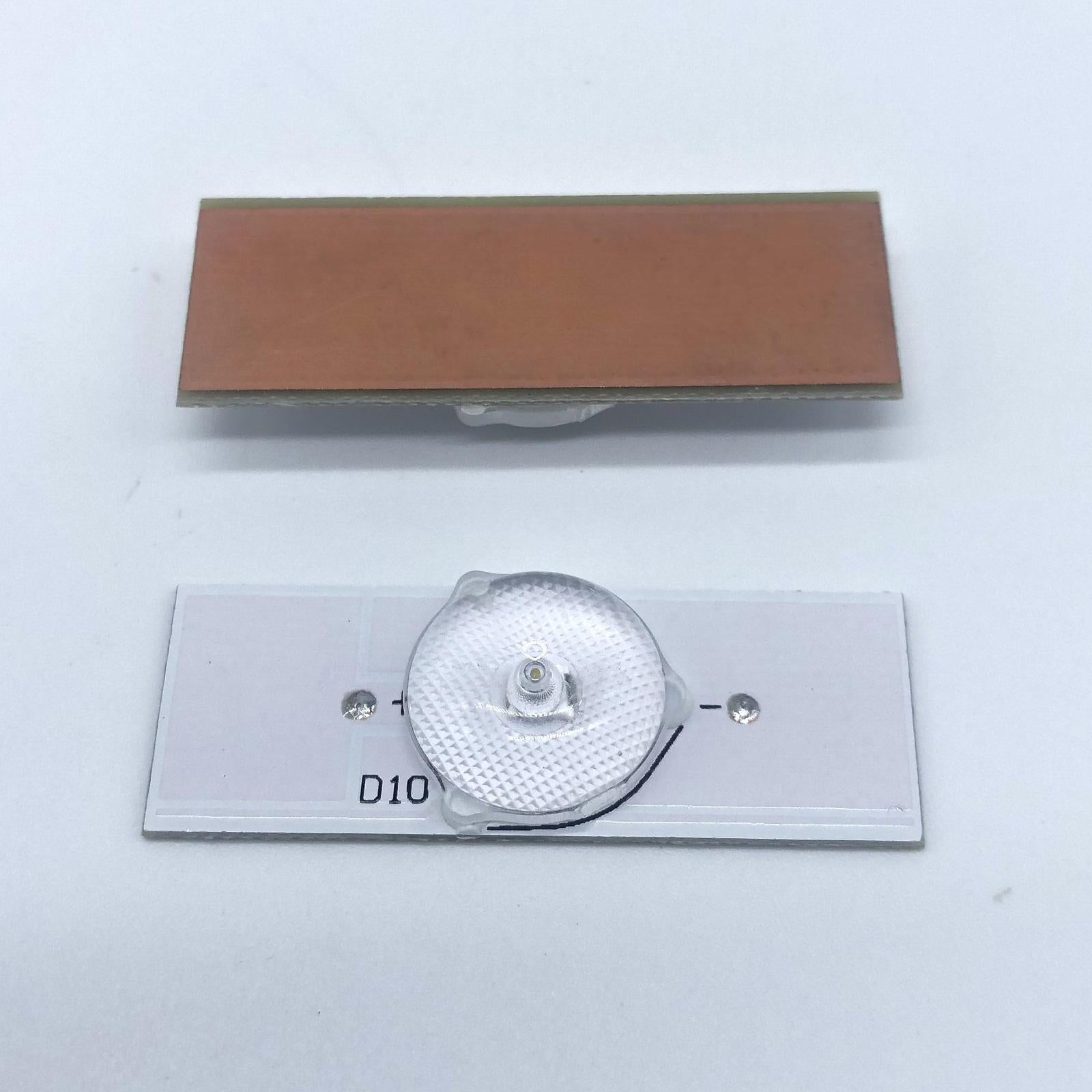SMD Lamp Beads with Optical Lens Fliter for 32-65 LED  50pcs 3V