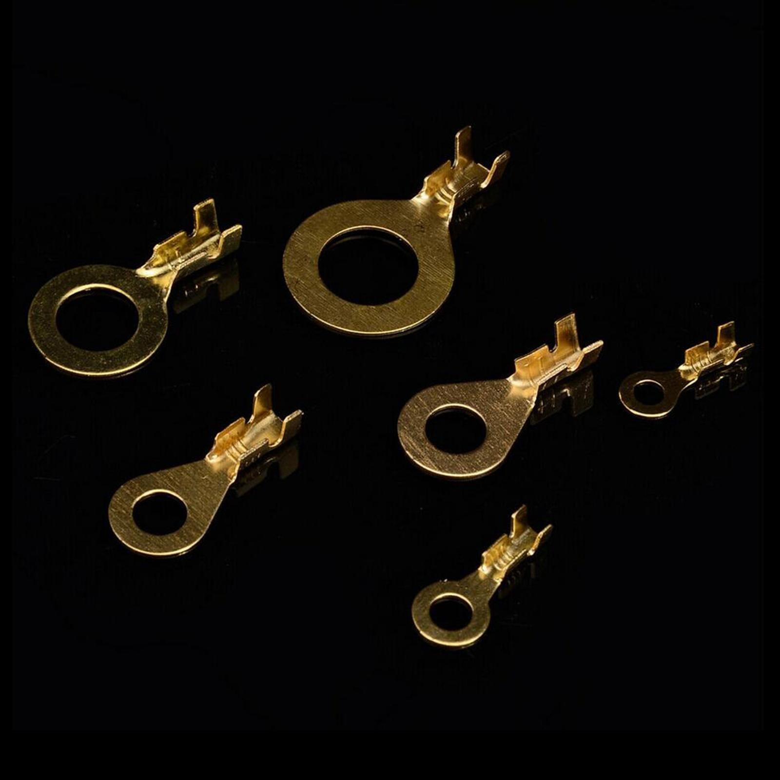 Golden Ring Crimp Terminals Spade Assorted Electrical Kits with Storage Box